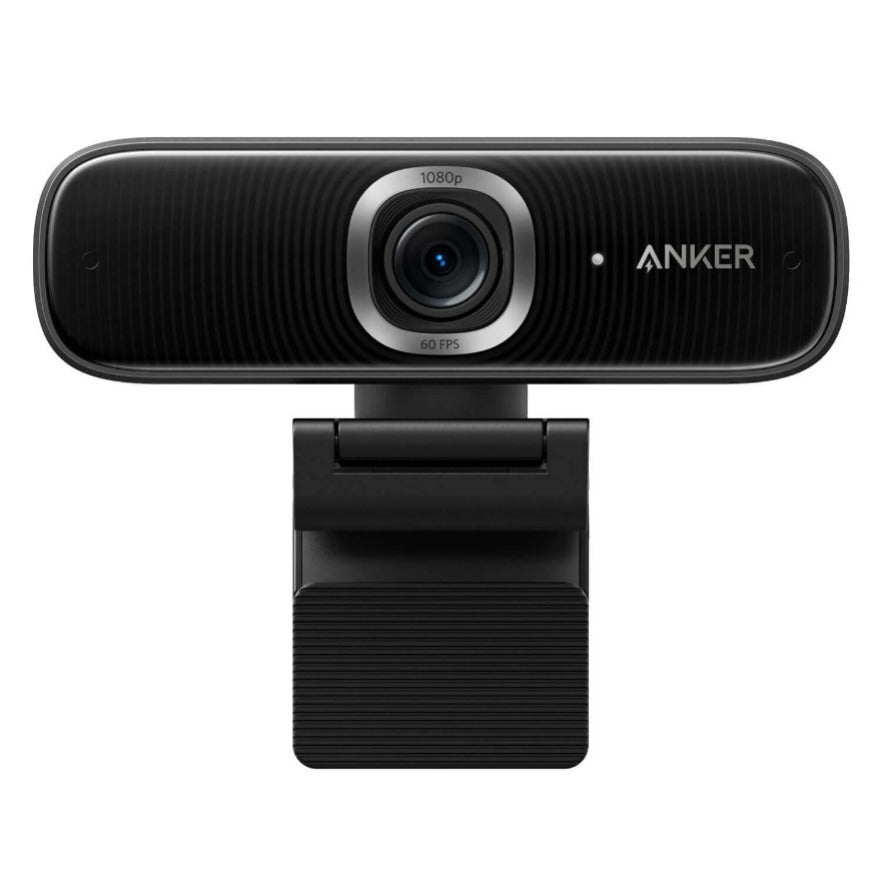 Video conference with a quality, 1080p, 60fps webcam, like Anker PowerConf C300.